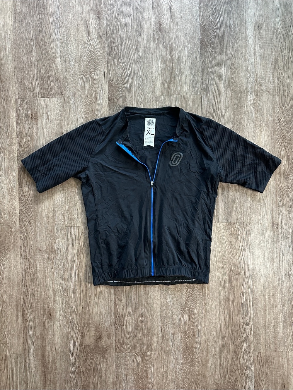 Ostroy Cycling Short Sleeve Jersey Black XL Athletic Outdoor